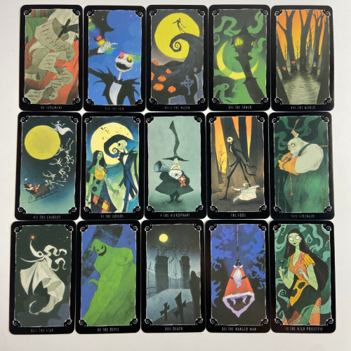 Карты Таро - Кошмар Перед Рождеством, уменьшенная (The Nightmare Before Christmas Tarot)