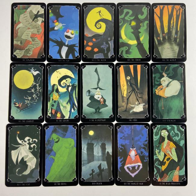 Карты Таро - Кошмар Перед Рождеством, уменьшенная (The Nightmare Before Christmas Tarot)