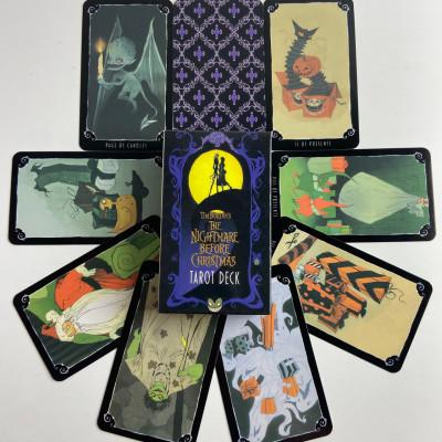 Карты Таро - Кошмар Перед Рождеством, уменьшенная (The Nightmare Before Christmas Tarot)
