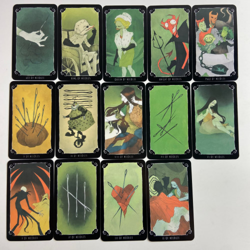 Карты Таро - Кошмар Перед Рождеством, уменьшенная (The Nightmare Before Christmas Tarot)