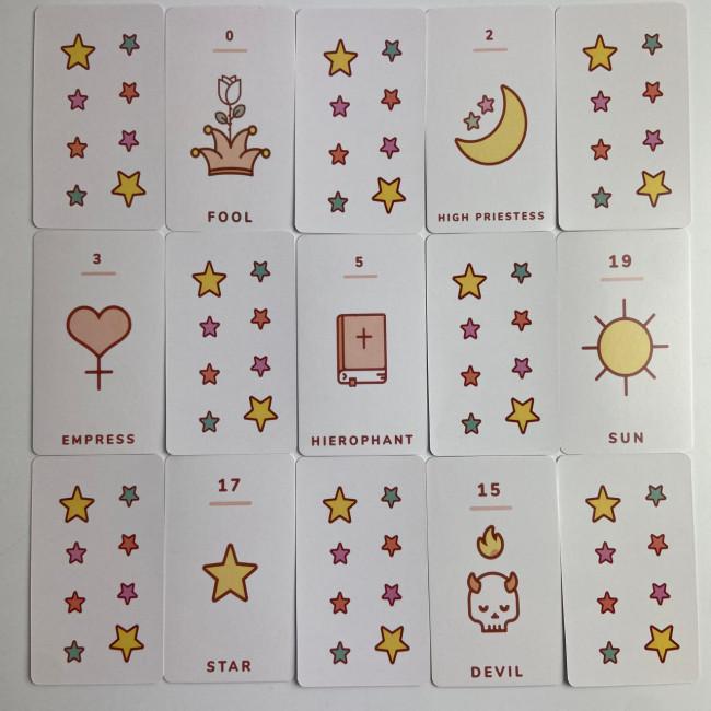 Карты Таро - Каваи, уменьшенная (Kawaii Tarot) Карты Таро - Каваи, уменьшенная (Kawaii Tarot)