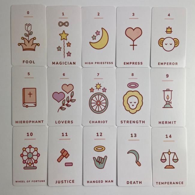 Карты Таро - Каваи, уменьшенная (Kawaii Tarot) Карты Таро - Каваи, уменьшенная (Kawaii Tarot)