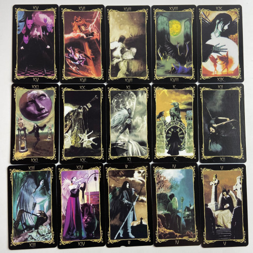 Карты Таро - Темных Ангелов, уменьшенная (Dark Angels Tarot)