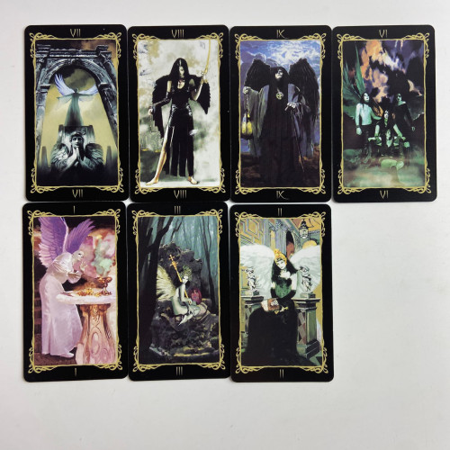 Карты Таро - Темных Ангелов, уменьшенная (Dark Angels Tarot)