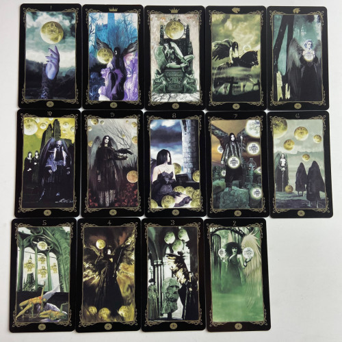Карты Таро - Темных Ангелов, уменьшенная (Dark Angels Tarot)