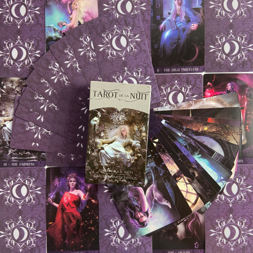 Карты Таро - Ночи, уменьшенная (Tarot De La Nuit)