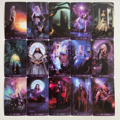 Карты Таро - Ночи, уменьшенная (Tarot De La Nuit)