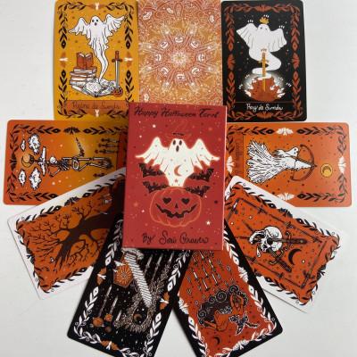 Карты Таро - Счастливого Хэллоуина, уменьшенная (Happy Halloween Tarot)