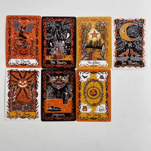 Карты Таро - Счастливого Хэллоуина, уменьшенная (Happy Halloween Tarot)
