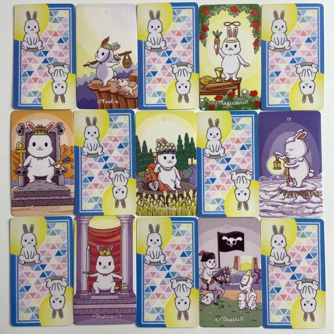 Карти Таро - Пухкої Булочки, зменшена (Chubby Bunny Tarot)