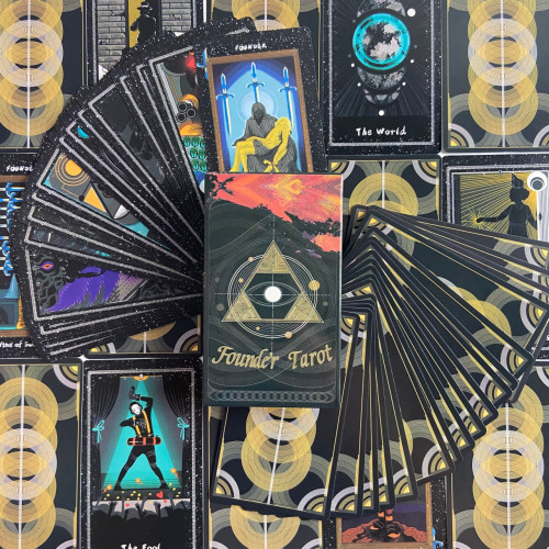 Карты Таро - Основателя, уменьшенная (Founder Tarot) Карты Таро - Основателя, уменьшенная (Founder Tarot)