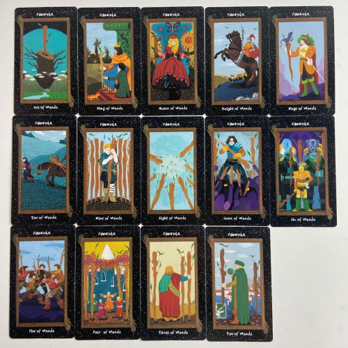 Карты Таро - Основателя, уменьшенная (Founder Tarot) Карты Таро - Основателя, уменьшенная (Founder Tarot)