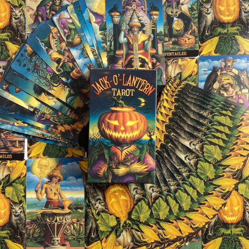 Карты Таро - Джека-Фонаря, уменьшенная (Jack-O’-Lantern Tarot)