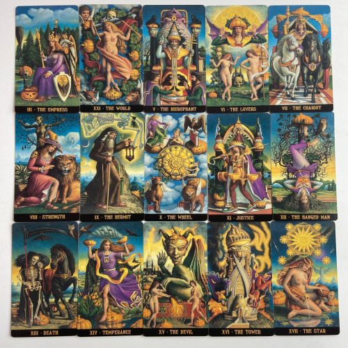 Карты Таро - Джека-Фонаря, уменьшенная (Jack-O’-Lantern Tarot)