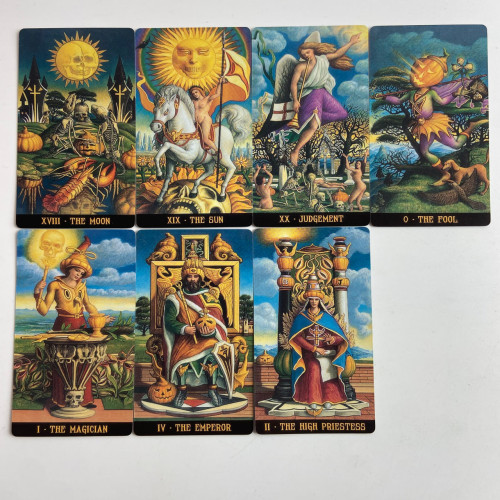 Карты Таро - Джека-Фонаря, уменьшенная (Jack-O’-Lantern Tarot)