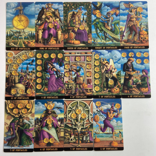 Карты Таро - Джека-Фонаря, уменьшенная (Jack-O’-Lantern Tarot)