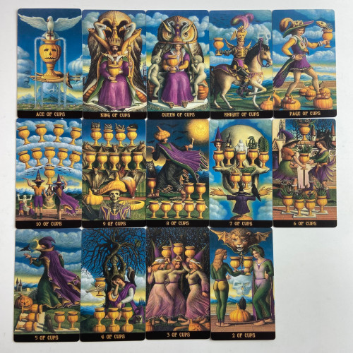 Карты Таро - Джека-Фонаря, уменьшенная (Jack-O’-Lantern Tarot)