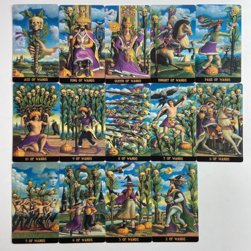 Карты Таро - Джека-Фонаря, уменьшенная (Jack-O’-Lantern Tarot)