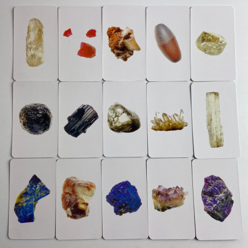 Карты Таро - Каменные кристаллы, уменьшенная (The Stone Crystals Deck)