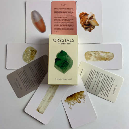 Карты Таро - Каменные кристаллы, уменьшенная (The Stone Crystals Deck)