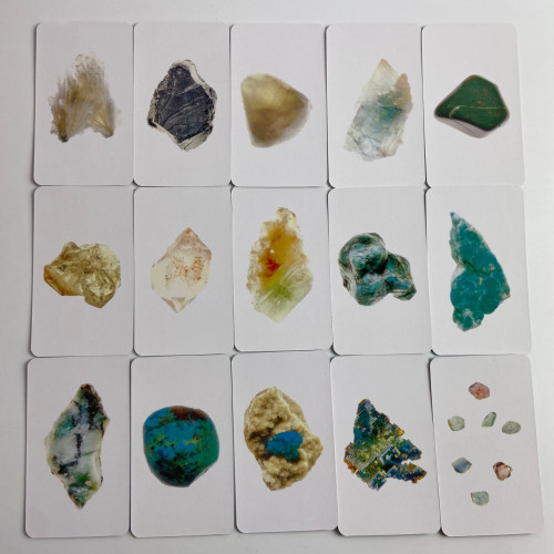 Карты Таро - Каменные кристаллы, уменьшенная (The Stone Crystals Deck)