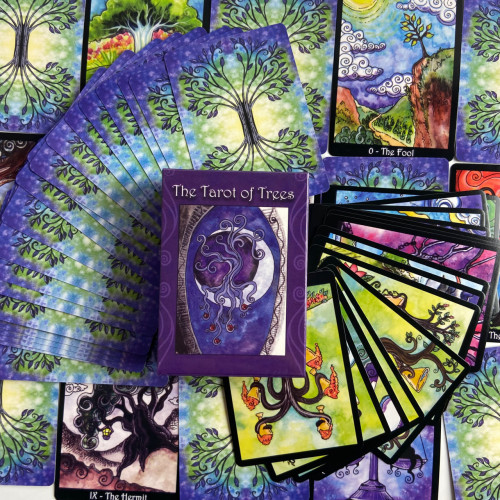 Карты Таро - Деревьев, уменьшенная (The Tarot of Trees)