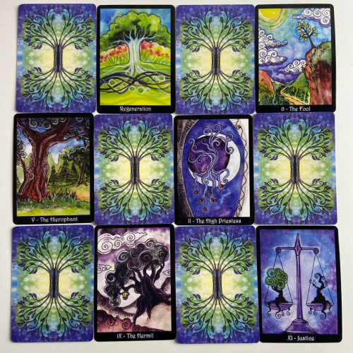 Карты Таро - Деревьев, уменьшенная (The Tarot of Trees)