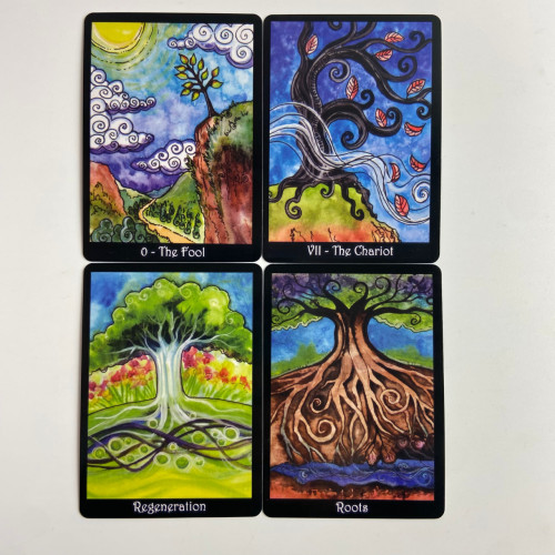 Карты Таро - Деревьев, уменьшенная (The Tarot of Trees)