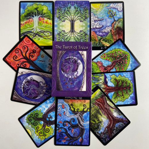 Карты Таро - Деревьев, уменьшенная (The Tarot of Trees)