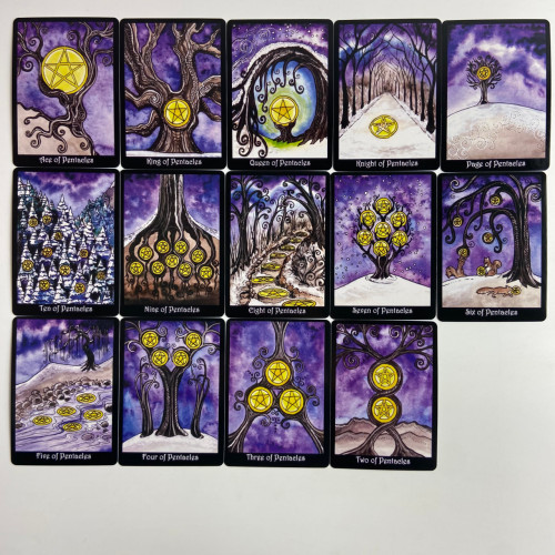 Карты Таро - Деревьев, уменьшенная (The Tarot of Trees)