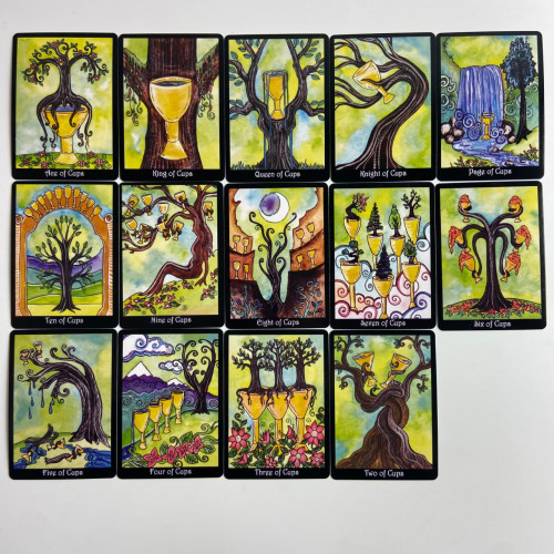 Карты Таро - Деревьев, уменьшенная (The Tarot of Trees)