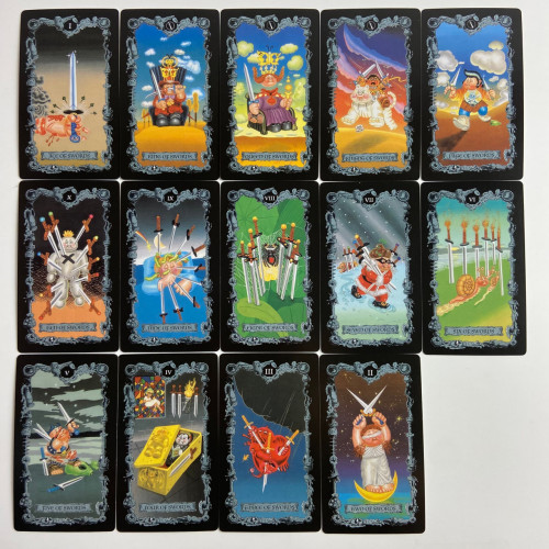 Карты Таро - Дети из Мусорного Ведра, уменьшенная (Garbage Pail Kids Tarot)