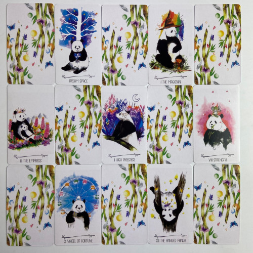 Карты Таро - Путь Панды, уменьшенная (Way of the Panda Tarot) Карты Таро - Путь Панды, уменьшенная (Way of the Panda Tarot)