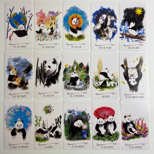 Карты Таро - Путь Панды, уменьшенная (Way of the Panda Tarot) Карты Таро - Путь Панды, уменьшенная (Way of the Panda Tarot)