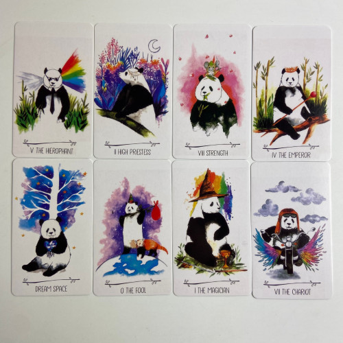 Карты Таро - Путь Панды, уменьшенная (Way of the Panda Tarot) Карты Таро - Путь Панды, уменьшенная (Way of the Panda Tarot)