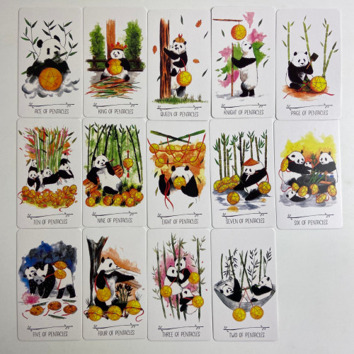 Карты Таро - Путь Панды, уменьшенная (Way of the Panda Tarot) Карты Таро - Путь Панды, уменьшенная (Way of the Panda Tarot)
