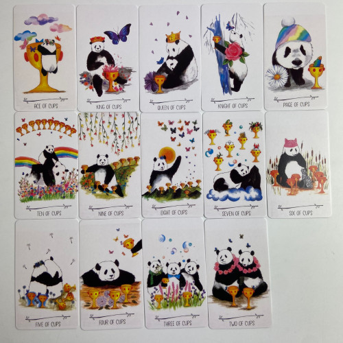 Карты Таро - Путь Панды, уменьшенная (Way of the Panda Tarot) Карты Таро - Путь Панды, уменьшенная (Way of the Panda Tarot)