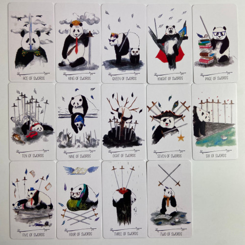 Карты Таро - Путь Панды, уменьшенная (Way of the Panda Tarot) Карты Таро - Путь Панды, уменьшенная (Way of the Panda Tarot)