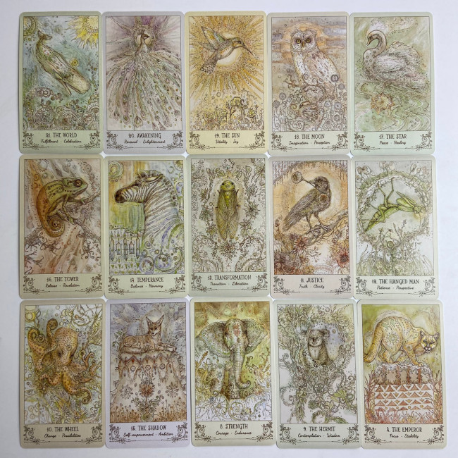 Карты Таро - Песни Духов, уменьшенная (Spiritsong Tarot) Карты Таро - Песни Духов, уменьшенная (Spiritsong Tarot)