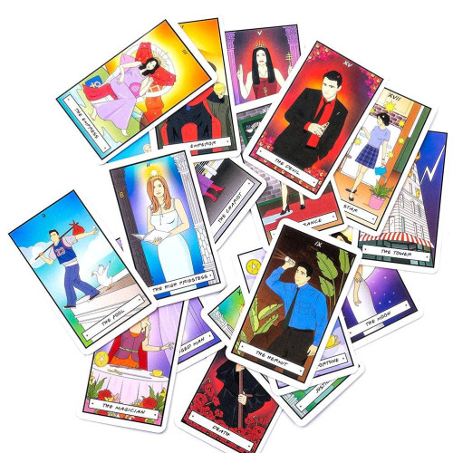 Карты Таро - Друзей, уменьшенная (Friends Tarot)
