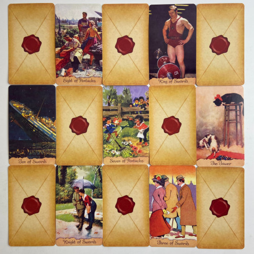 Карты Таро - Бабушкиных открыток, уменьшенная (Granny’s Postcards Tarot) Карты Таро - Бабушкиных открыток, уменьшенная (Granny’s Postcards Tarot)
