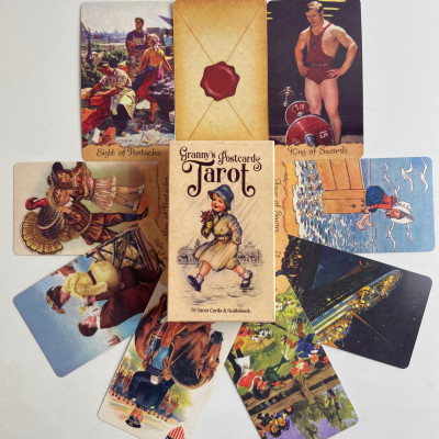 Карты Таро - Бабушкиных открыток, уменьшенная (Granny’s Postcards Tarot)
