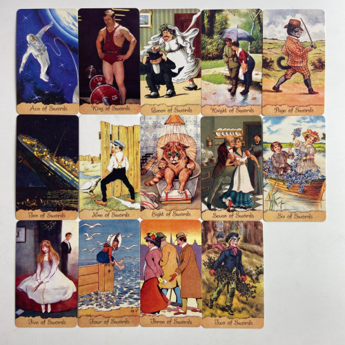 Карты Таро - Бабушкиных открыток, уменьшенная (Granny’s Postcards Tarot) Карты Таро - Бабушкиных открыток, уменьшенная (Granny’s Postcards Tarot)