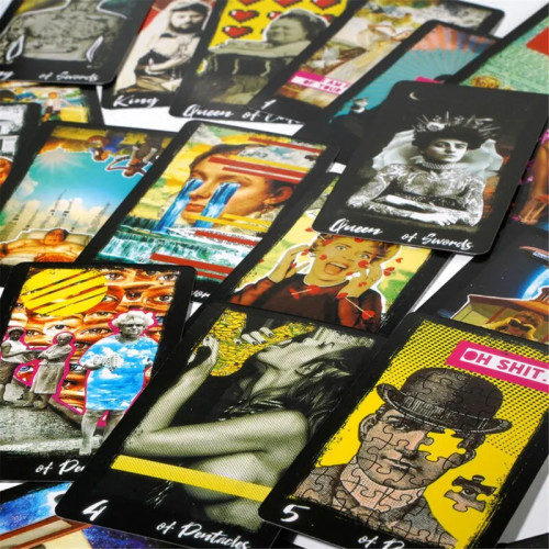 Карты Таро - Хулиганское, уменьшенная (The Bad Ass Tarot) Карты Таро - Хулиганское, уменьшенная (The Bad Ass Tarot)