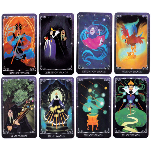 Карты Таро - Злодеев Диснея, уменьшенная (Disney Villains Tarot)