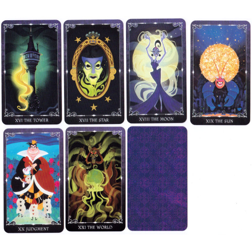 Карты Таро - Злодеев Диснея, уменьшенная (Disney Villains Tarot)
