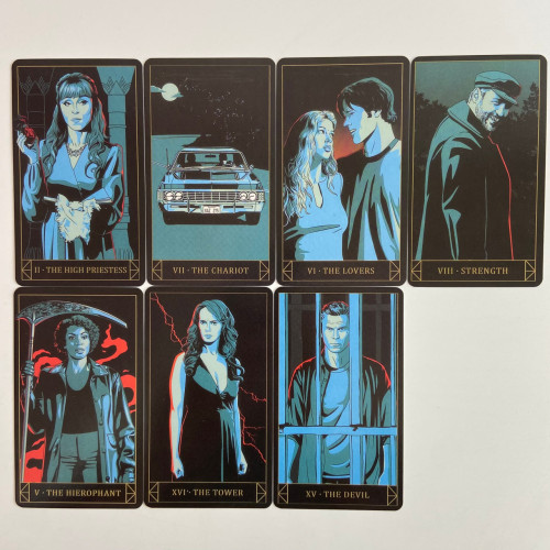 Карты Таро - Сверхъестественное, уменьшенная (Supernatural Tarot) Карты Таро - Сверхъестественное, уменьшенная (Supernatural Tarot)