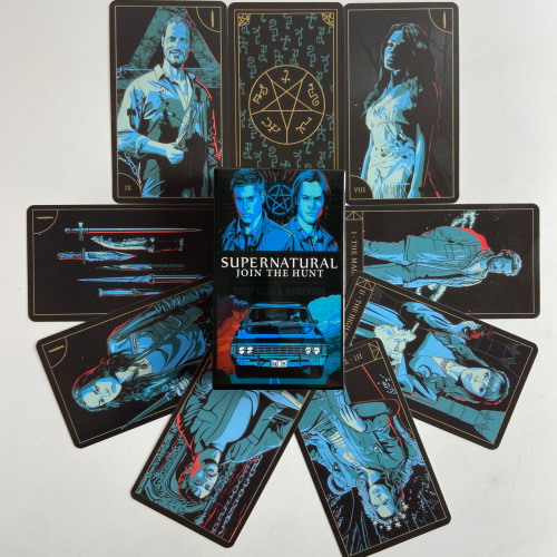 Карты Таро - Сверхъестественное, уменьшенная (Supernatural Tarot)