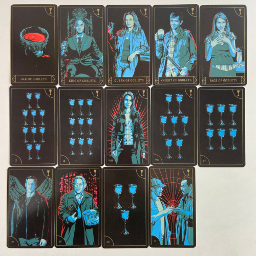 Карты Таро - Сверхъестественное, уменьшенная (Supernatural Tarot) Карты Таро - Сверхъестественное, уменьшенная (Supernatural Tarot)