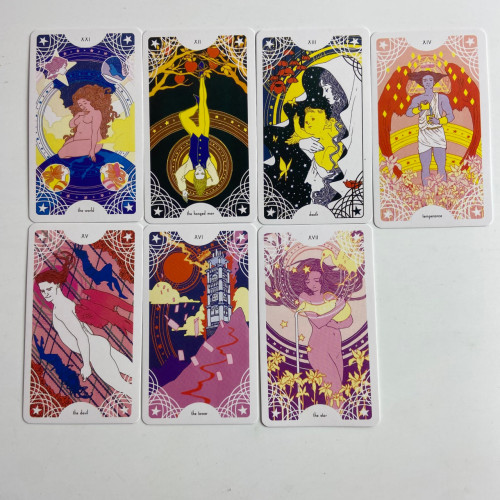 Карты Таро - Звездного Прядильщика, уменьшенная (Star Spinner Tarot)